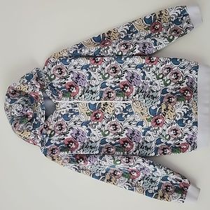 Pink Dolphin Street Wear Colorful Graphic Hoodie Top M Hf9